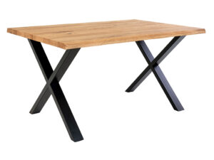 Nordic Living Přírodní dubový jídelní stůl Tolon 140x95 cm Nordic Living
