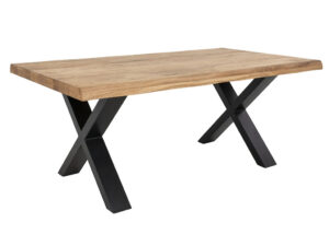 Nordic Living Přírodní dubový konferenční stolek Tolon 120x70 cm Nordic Living