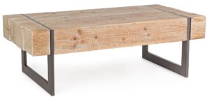 Masivní dřevěný konferenční stolek Bizzotto Garrett 120 x 60 cm Bizzotto