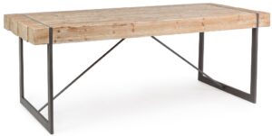 Masivní dřevěný jídelní stůl Bizzotto Garrett 200 x 90 cm Bizzotto