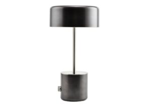 House Doctor Černá kovová stolní lampa Bring 34 cm House Doctor