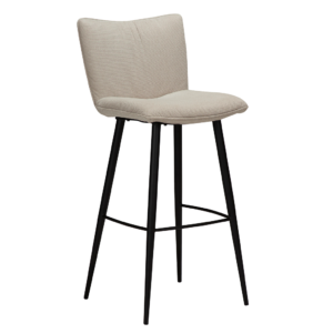 DAN-FORM Béžová látková barová židle DanForm Join 103 cm DAN-FORM