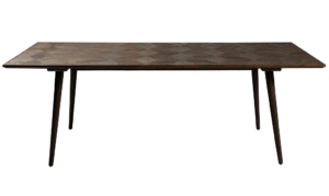 DAN-FORM Hnědý dřevěný jídelní stůl DanForm Diamond 100x220 cm DAN-FORM