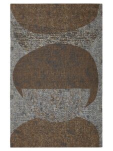 Hoorns Šedo hnědý koberec Ciran 155x230 cm Hoorns