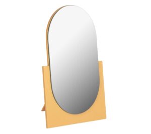 Žluté stolní zrcadlo LaForma Mica 17x25 cm LaForma