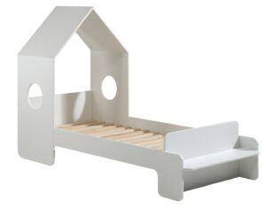 Bílá dřevěná dětská postel Vipack Casami 90 x 200 cm Vipack