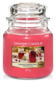 Střední vonná svíčka Yankee Candle Christmas Morning Punch