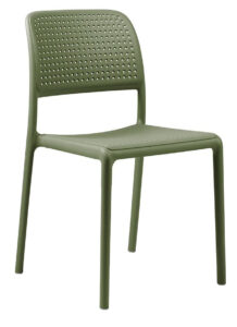 SitBe Zelená plastová zahradní židle Loft SitBe