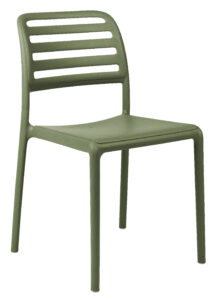 SitBe Zelená plastová zahradní židle Beno SitBe