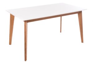 Bílý stůl FormWood Thia 140 x 85 cm FormWood