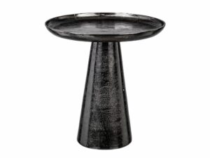 Černý kovový odkládací stolek Bizzotto Kulvir 35 cm Bizzotto