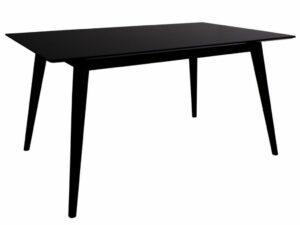 Nordic Living Černý rozkládací jídelní stůl Halden 150/230 x 95 cm Nordic Living