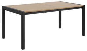 SCANDI Přírodní dřevěný rozkládací jídelní stůl Bing 170 - 250 x 90 cm SCANDI