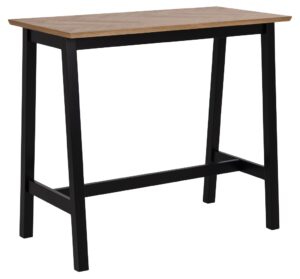 SCANDI Přírodní dřevěný barový stůl Boleko SCANDI