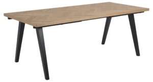 SCANDI Přírodní dřevěný jídelní stůl Marcel 200 x 90 cm SCANDI