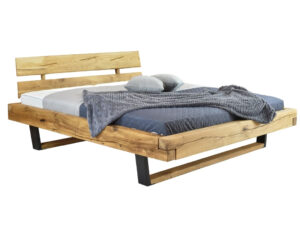 Woody Masivní dubová postel Luna 160 x 200 cm Woody