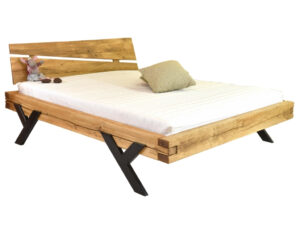 Woody Masivní dubová postel Way 160 x 200 cm Woody