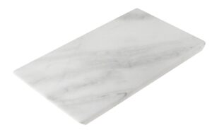 Bílý mramorový servírovací podnos RGE Décor 35x20 cm RGE