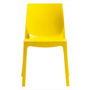 SitBe Designová židle Simple Chair žlutá SitBe