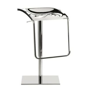 Pedrali Stříbrná kovová barová židle Arod 570 Pedrali