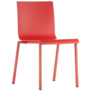 Pedrali Růžová plastová židle Kuadra XL 2401 Pedrali