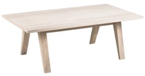 SCANDI Dubový konferenční stolek Linea 130 cm SCANDI