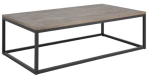 SCANDI Dřevěný konferenční stolek Rocky 130 cm SCANDI