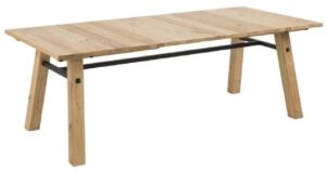 SCANDI Přírodní dubový jídelní stůl Kiruna 210 cm SCANDI