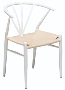 DAN-FORM Bílá jídelní židle DanForm Delta DAN-FORM