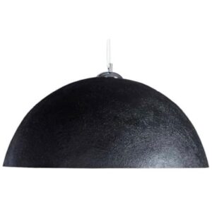 Moebel Living Černozlaté závěsné světlo Dome 50 cm Moebel Living