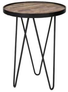 Hoorns Dřevěný odkládací stolek Dach 39 cm Hoorns