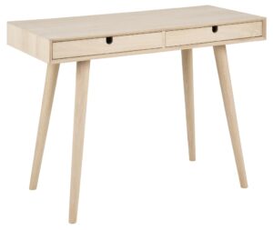 SCANDI Přírodní dubový pracovní stůl Celia 74x45 cm SCANDI
