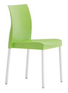 Pedrali Zelená plastová jídelní židle ICE 800.1 Pedrali