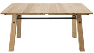 SCANDI Přírodní dubový jídelní stůl Kiruna 160 cm SCANDI