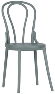 Hoorns Zelená plastová židle Ernest Hoorns