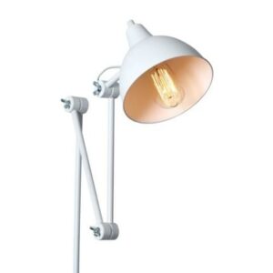 Nordic Design Bílá kovová nástěnná lampa Cobain Nordic Design
