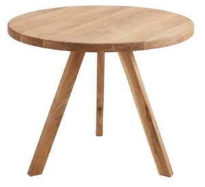 Nordic Design Přírodní masivní jídelní stůl Tree 90 cm Nordic Design