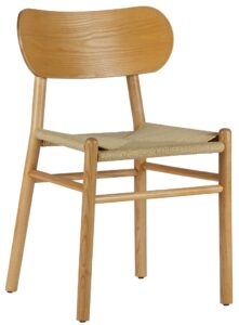 Hoorns Přírodní dřevěná jídelní židle Rodin Hoorns