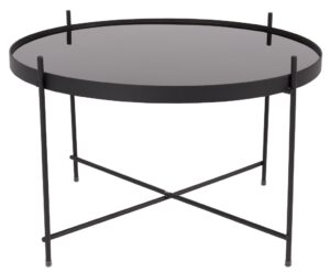 Černý konferenční stolek ZUIVER CUPID 62