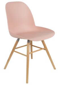 Růžová jídelní židle ZUIVER ALBERT KUIP Zuiver