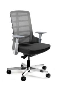 OfficeLab Černá látková kancelářská židle Spin S OfficeLab