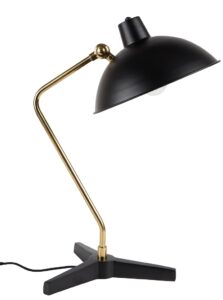Černá stolní lampa DUTCHBONE Devi Dutchbone