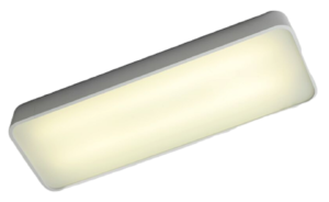 Nordic Design Bílé kovové nástěnné světlo Paxon 60x20 cm Nordic Design