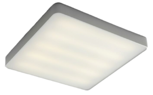Nordic Design Bílé kovové nástěnné světlo Paxon 60x60 cm Nordic Design