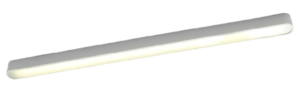 Nordic Design Bílé kovové nástěnné světlo Paxon 120 cm Nordic Design