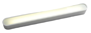 Nordic Design Bílé kovové nástěnné světlo Paxon 65 cm Nordic Design