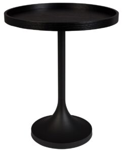 Černý odkládací stolek ZUIVER JASON 46 cm Zuiver