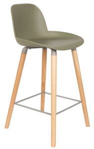 Zelená barová židle ZUIVER ALBERT KUIP 65 cm Zuiver