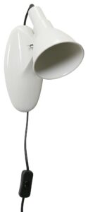 Hoorns Bílá nástěnná lampa Artio Hoorns
