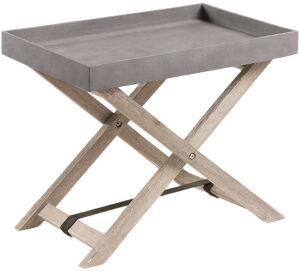 Dřevěný multifunkční konferenční stolek LaForma Stahl 55x35 cm LaForma